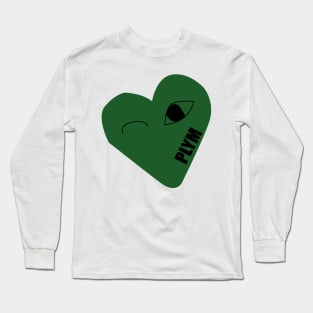 psu panthers heart Long Sleeve T-Shirt